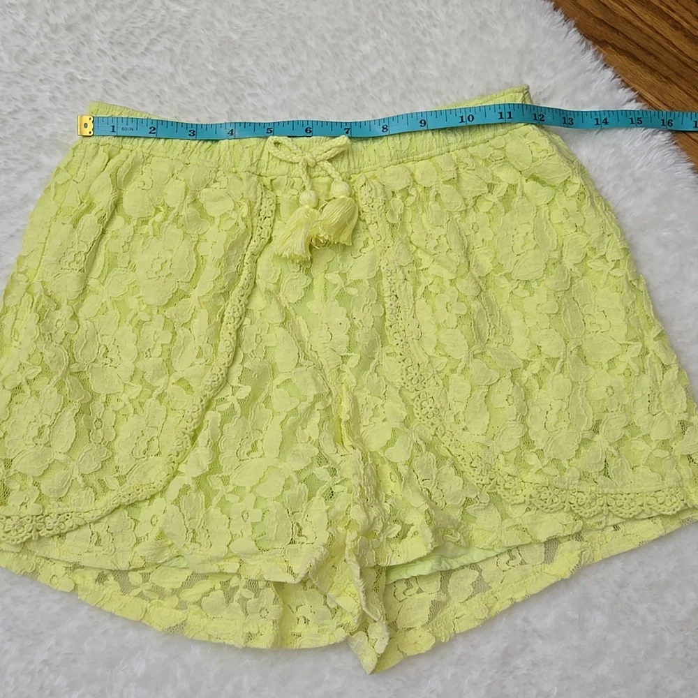 Abercrombie Kids Neon Green Shorts, Girls 13/14, Great Condition